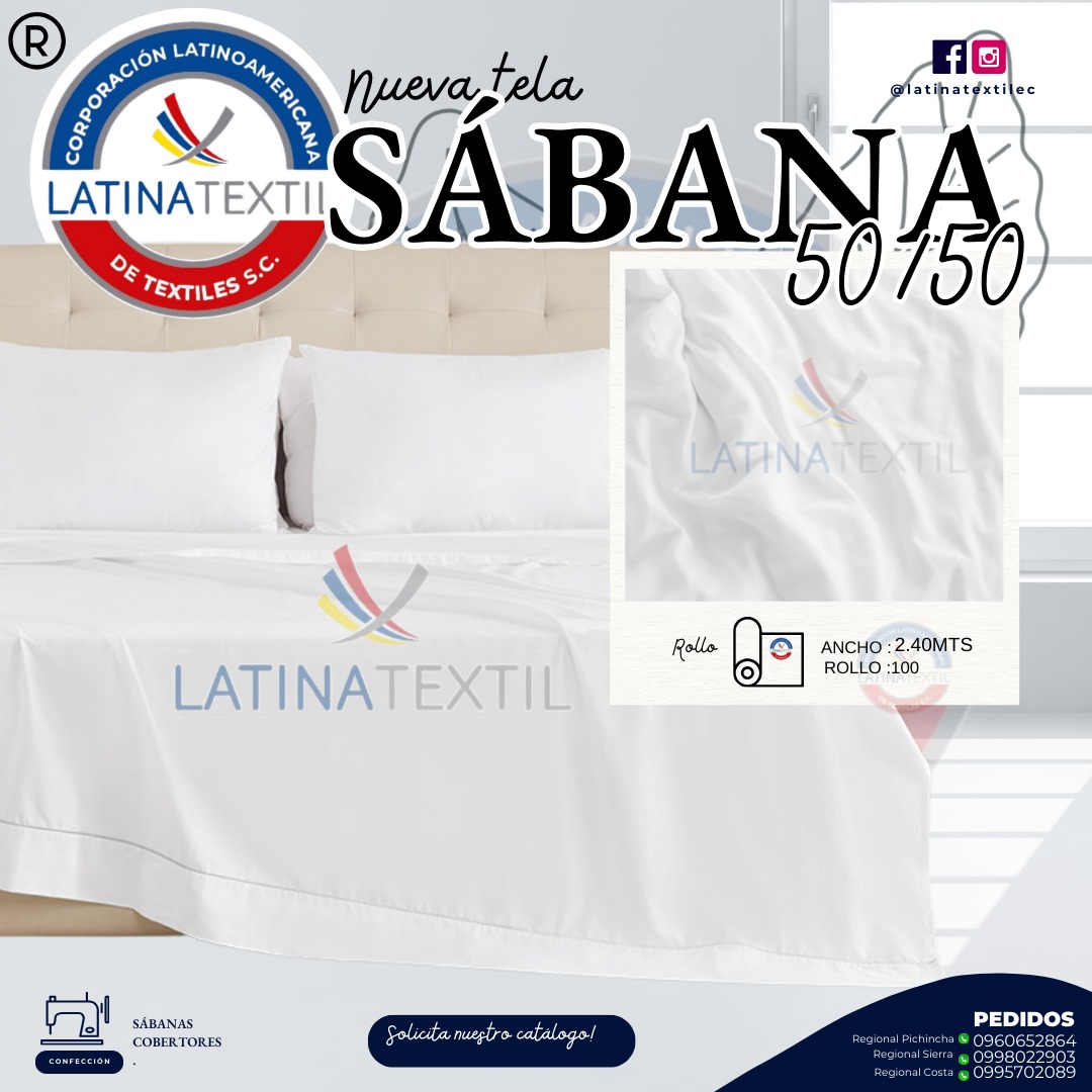 Sábana 50/50