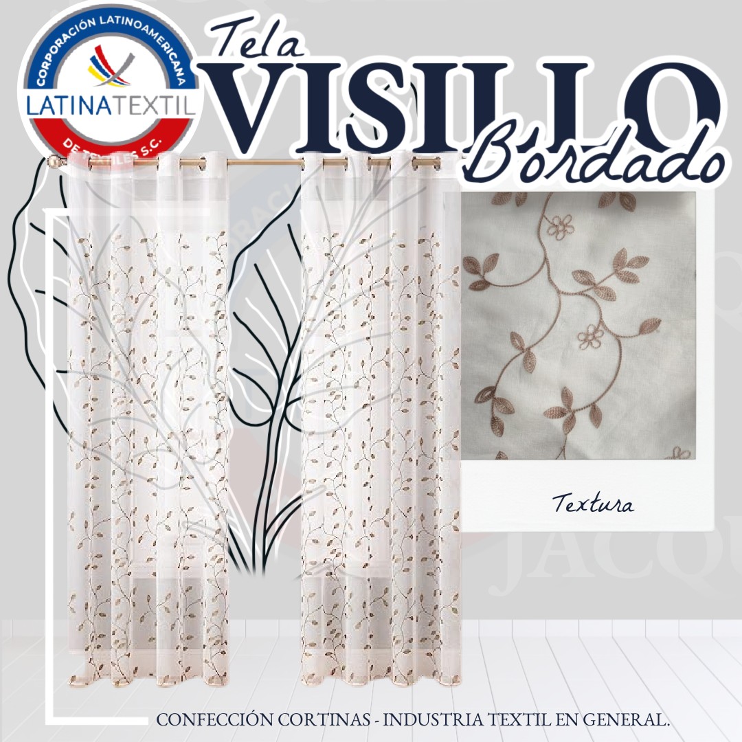 Visillo Bordado