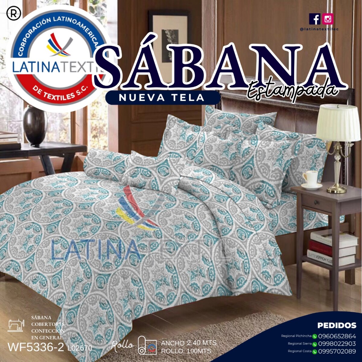 Sábana Estampada